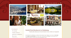 Desktop Screenshot of kirchenwirt-schladming.com